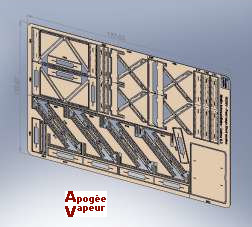 Apogée Vapeur - Pont cage Nord ancien