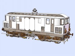 Apogee    Vapeur - Locomotive fourgon PO E9-13