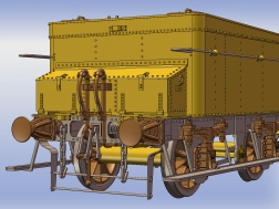 Apogée Vapeur - Tender 8m3 Nord