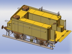 Apogée Vapeur - Tender 8m3 Nord