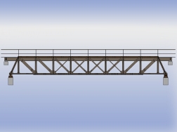Apogee Vapeur - Pont AL Bibisch en kit HO